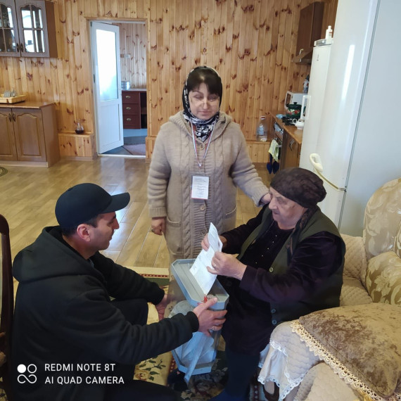 Члены УИК посетили граждан маломобильной категории. Члены УИК посетили граждан маломобильной категории.