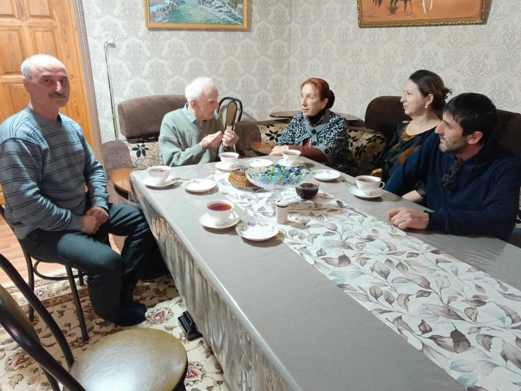 Посещение семей участников СВО. Посещение семей участников СВО.